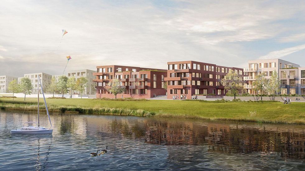 Wohnungsneubau Mainz, Zollhafen Fischerhof Trei Real Estate